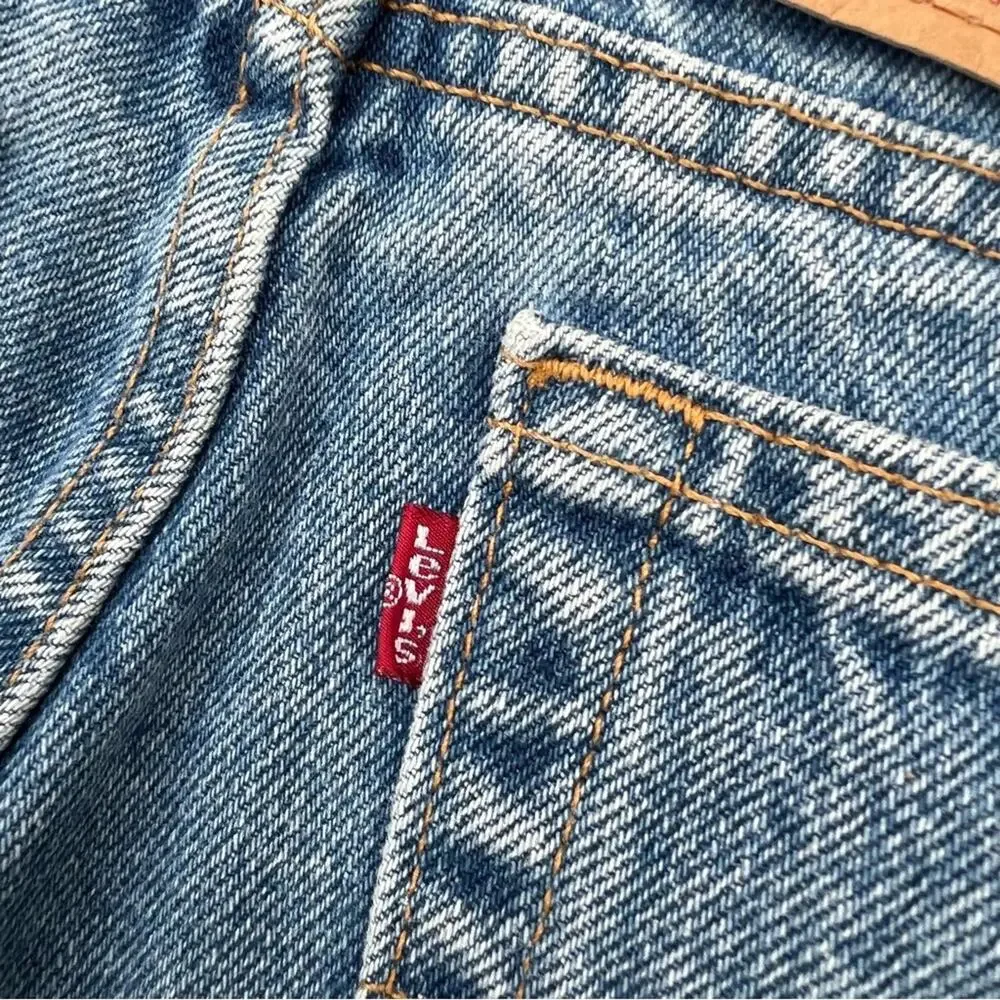 Vintage 90s Levi’s 512 slim fit tapered leg jeans 29x32 - Picture 7 of 10